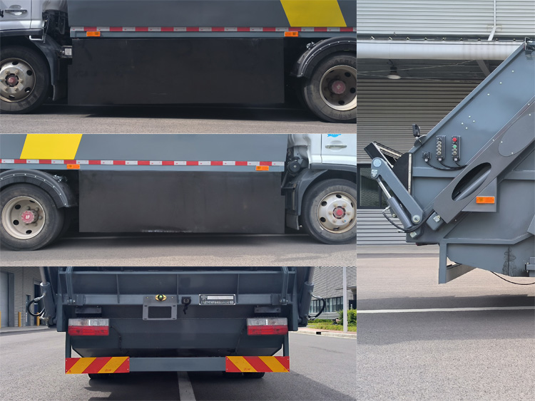 賽沃牌SAV5120ZYSDFBEV純電動(dòng)壓縮式垃圾車公告圖片