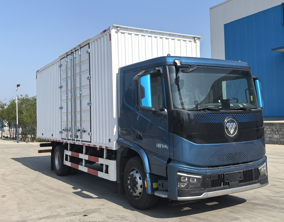 福田牌BJ5186XXY-09廂式貨車公告圖片