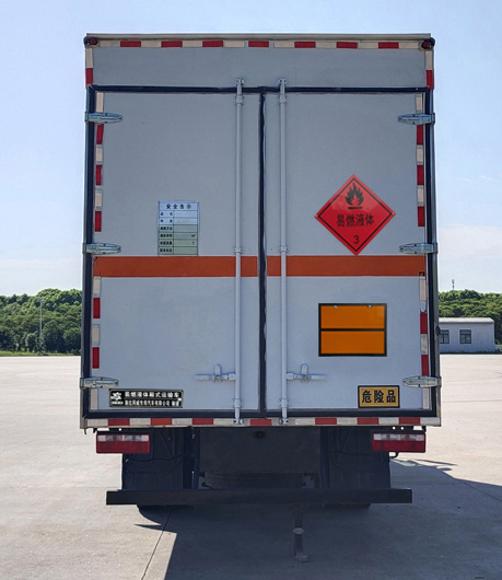 專威牌HTW5125XRYEQ6易燃液體廂式運輸車公告圖片