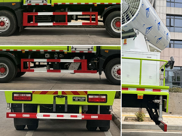 玉驍瓏牌YBH5180TDYE6多功能抑塵車公告圖片