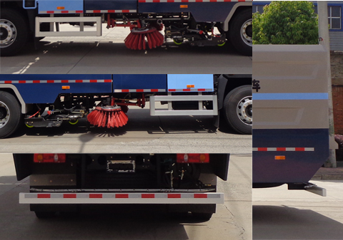 中潔牌XZL5181TXSBEV純電動(dòng)洗掃車(chē)公告圖片