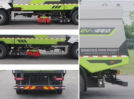 中聯(lián)牌ZBH5180TXSBYABEV純電動洗掃車公告圖片