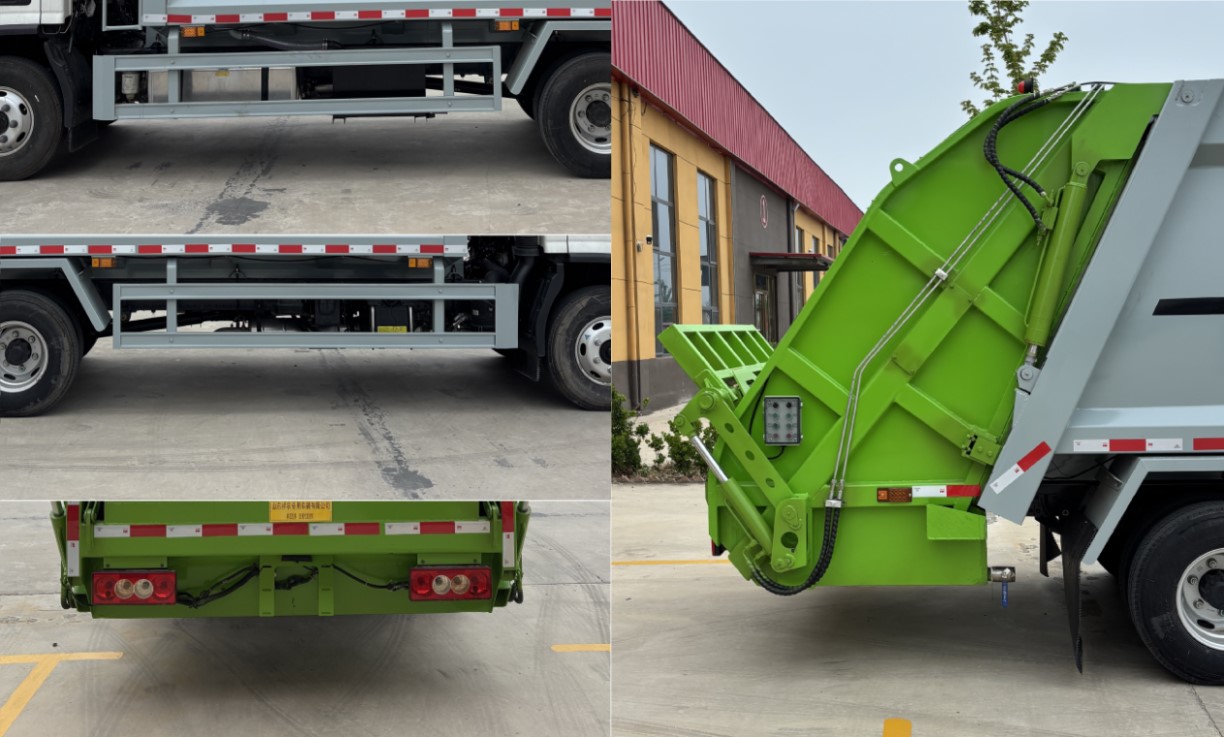 祥農(nóng)達(dá)牌SGW5090ZYSBJ6壓縮式垃圾車(chē)公告圖片