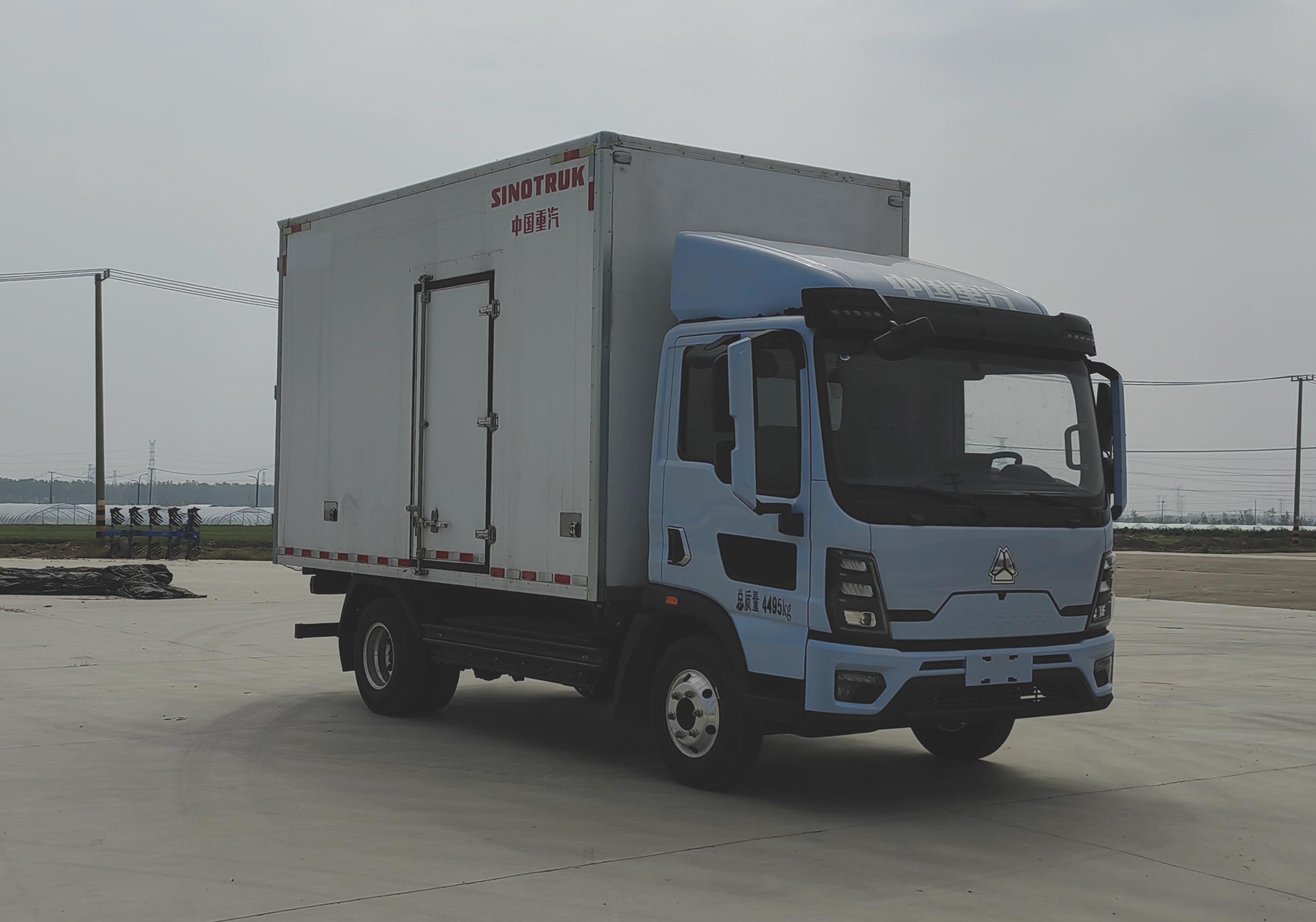 豪沃牌ZZ5047XBWH3414Z146BEVD1純電動保溫車公告圖片