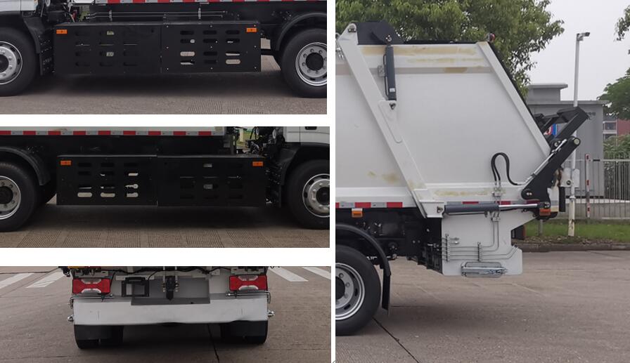 鑫華馳牌THD5120ZYSBEV純電動(dòng)壓縮式垃圾車公告圖片