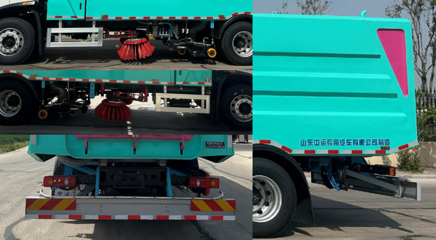 中運威牌ZYW5180TXSBEVJ1純電動洗掃車公告圖片