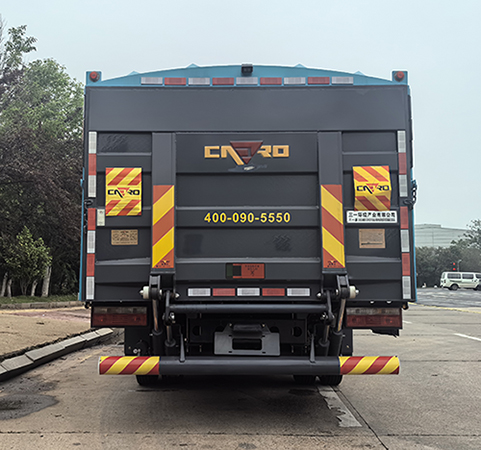 三一牌SYS5080XTYDFABEV純電動密閉式桶裝垃圾車公告圖片