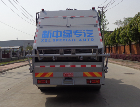 中潔牌XZL5181ZYSBEV純電動(dòng)壓縮式垃圾車(chē)公告圖片