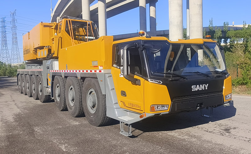 三一牌SYM5860JQZ1200T全地面起重機(jī)公告圖片