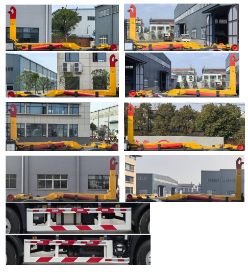 中潔牌XZL5184ZXX6車廂可卸式垃圾車公告圖片