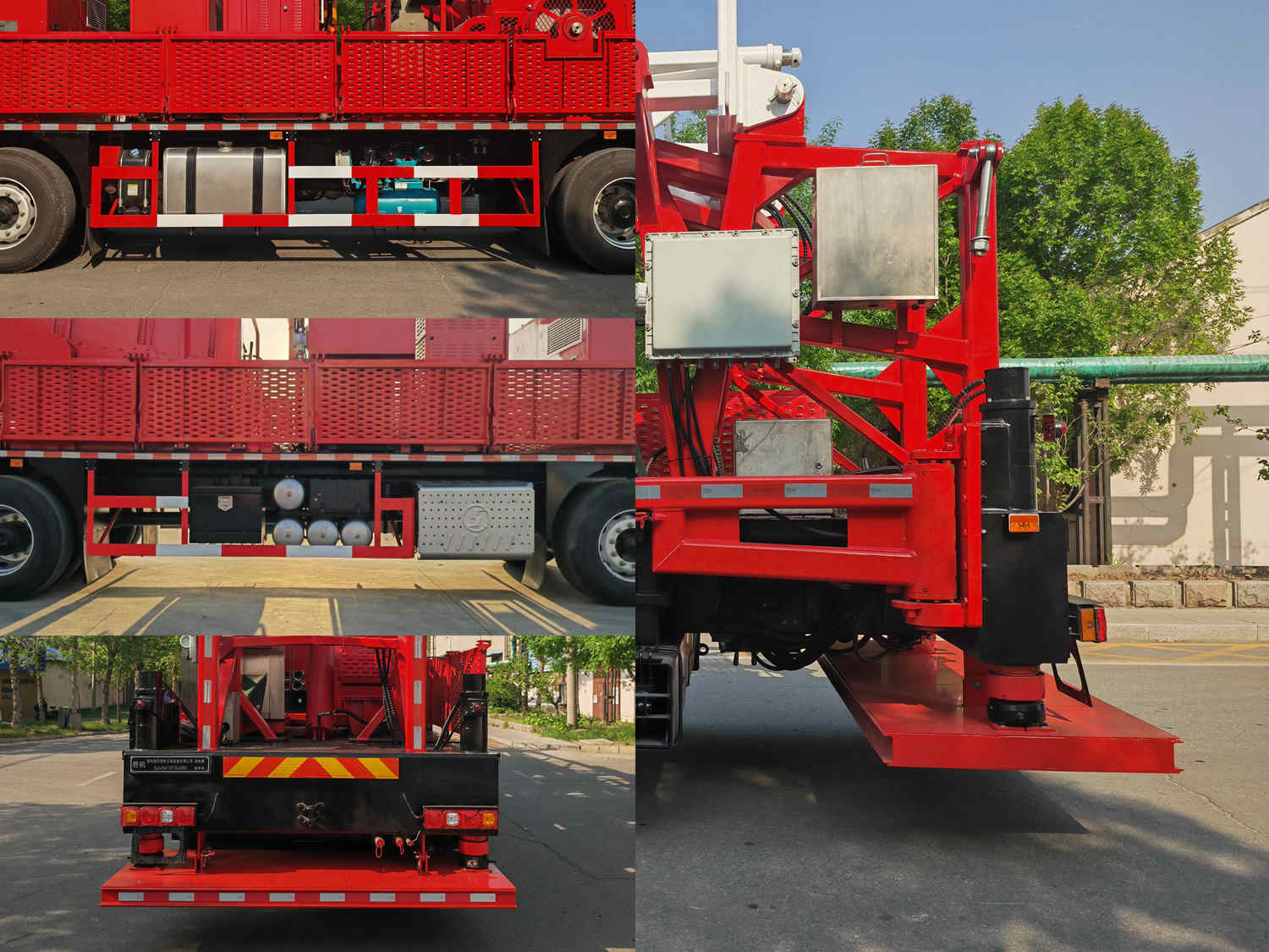 勝機(jī)牌SJU5410TXJ350修井機(jī)公告圖片