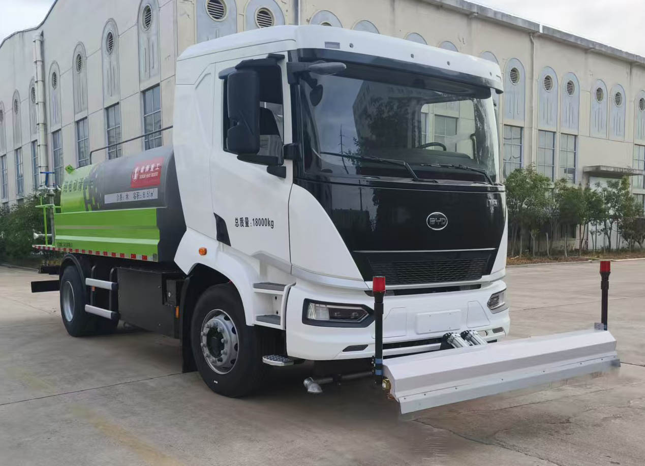 工九牌XSZ5180GQXBEVBYD純電動清洗車