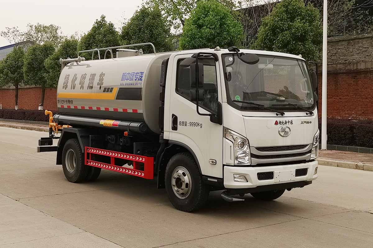 中潔牌XZL5100GPS6綠化噴灑車公告圖片