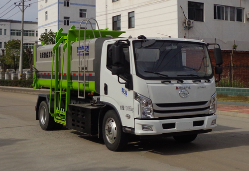 中潔牌XZL5125ZZZBEV純電動自裝卸式垃圾車公告圖片