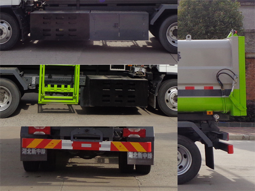 中潔牌XZL5125ZZZBEV純電動自裝卸式垃圾車公告圖片