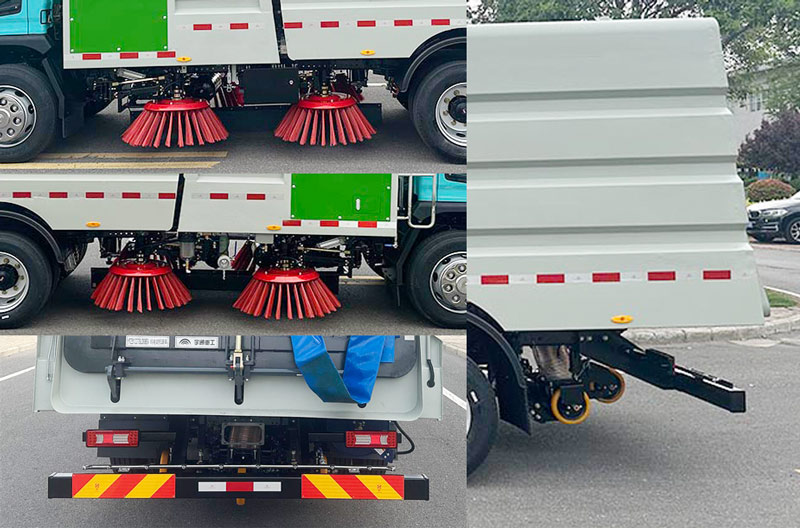 宇通牌YTZ5122TSLD0BEV純電動掃路車公告圖片