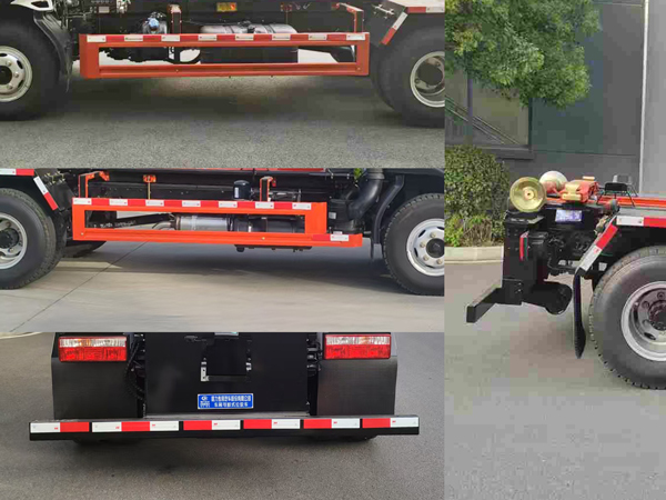 程力威牌CLW5120ZXXASK車廂可卸式垃圾車公告圖片