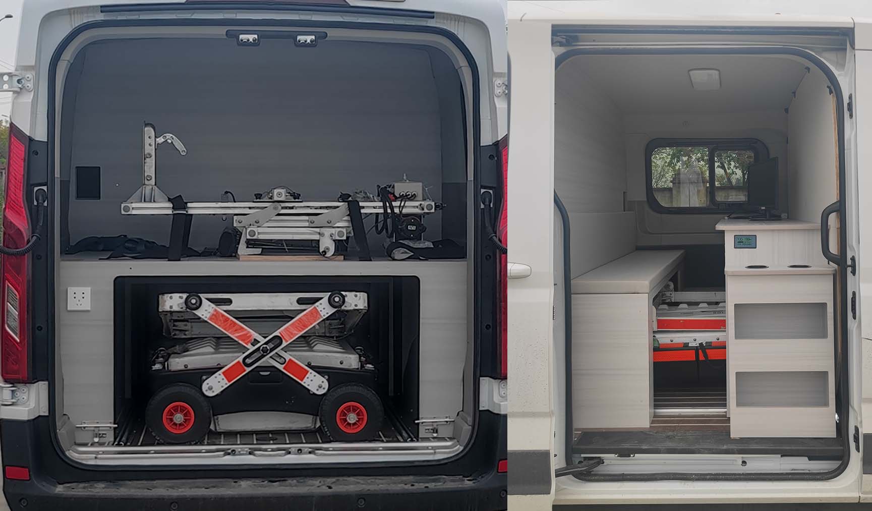 艾杰斯坦牌NJX5030TLJ道路檢測車公告圖片