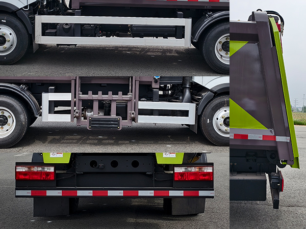 傳旗重科牌CQH5070ZZZ6EQ自裝卸式垃圾車公告圖片