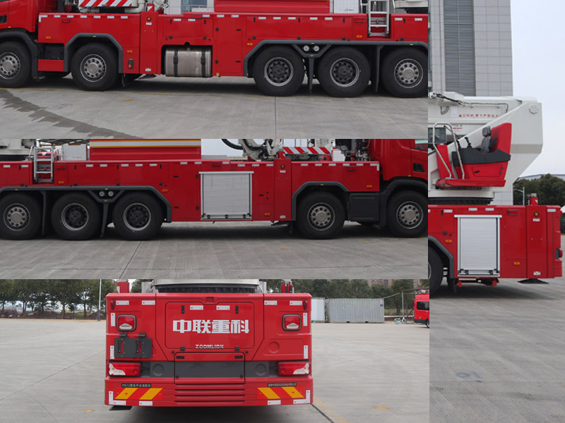 中聯(lián)牌ZLF5500JXFDG72登高平臺(tái)消防車公告圖片