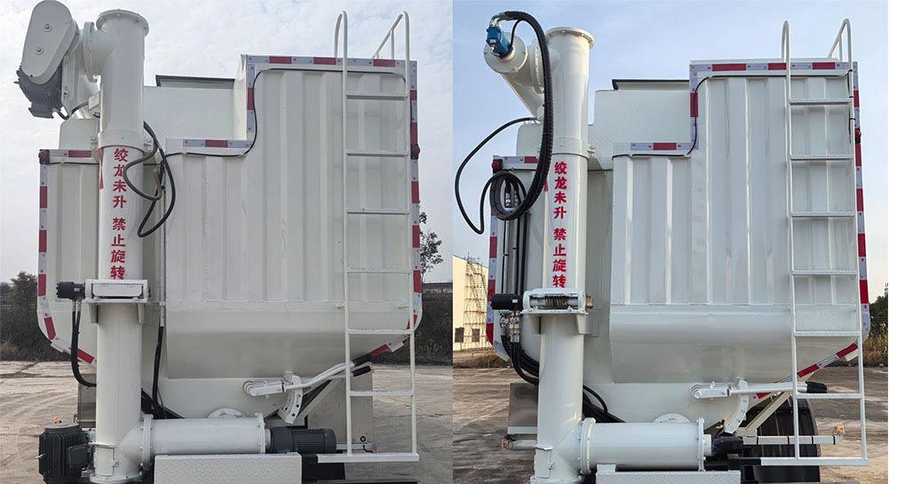 大力牌DLQ5255ZSLXND6BJ散裝飼料運輸車公告圖片