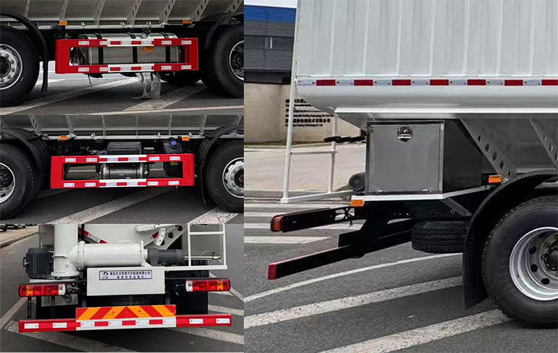 大力牌DLQ5255ZSLXND6BJ散裝飼料運輸車公告圖片