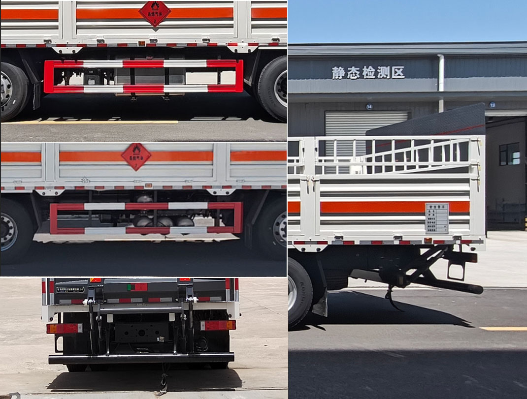 東風(fēng)牌DFC5327TQPDFV6氣瓶運(yùn)輸車(chē)公告圖片