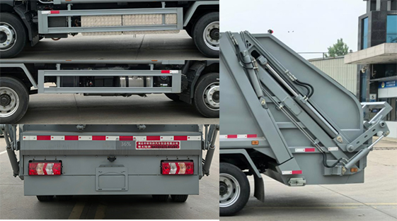 斯太隆牌HZH5120ZYSPHEVLH插電式混合動(dòng)力壓縮式垃圾車公告圖片