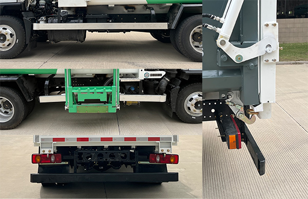 海威英達(dá)牌HWA5070ZZZEQE6自裝卸式垃圾車公告圖片