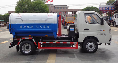 中潔牌XZL5041ZXXBEV純電動車廂可卸式垃圾車公告圖片