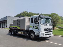中联牌ZLJ5151THBFF车载式混凝土泵车