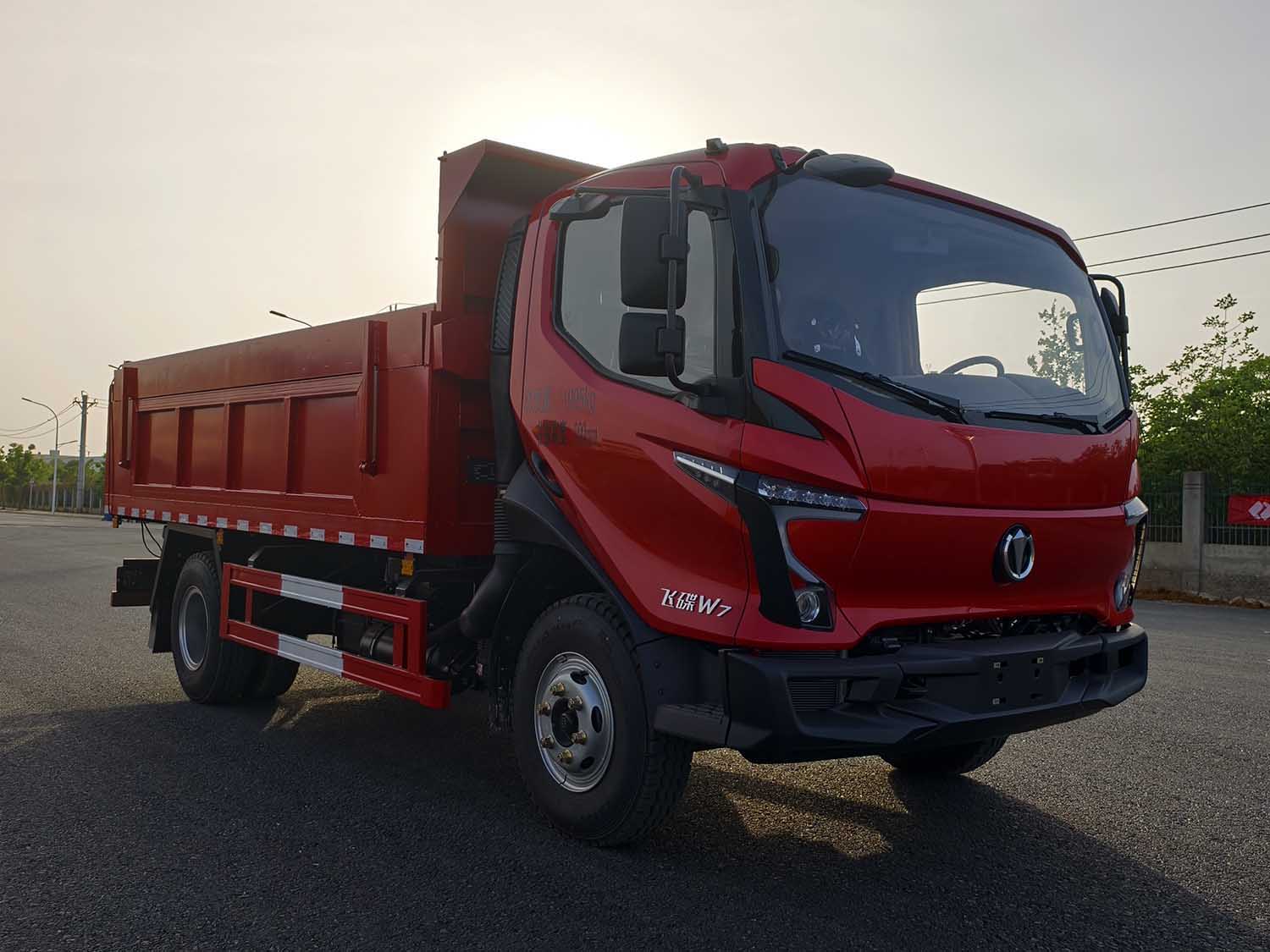 舜德牌SDS5120ZLJFD6自卸式垃圾車