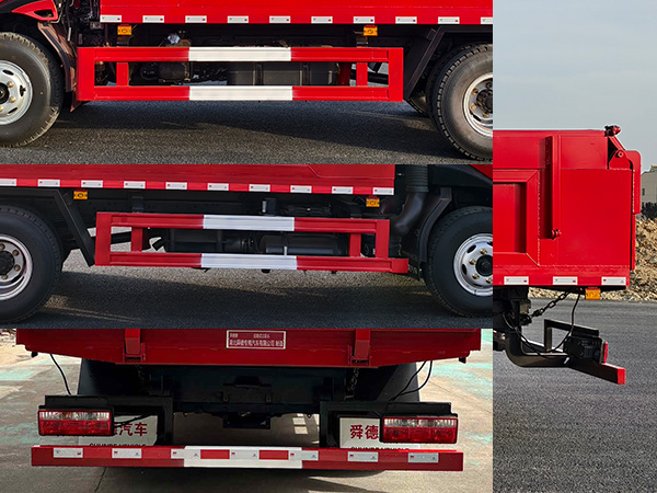 舜德牌SDS5120ZLJFD6自卸式垃圾車公告圖片