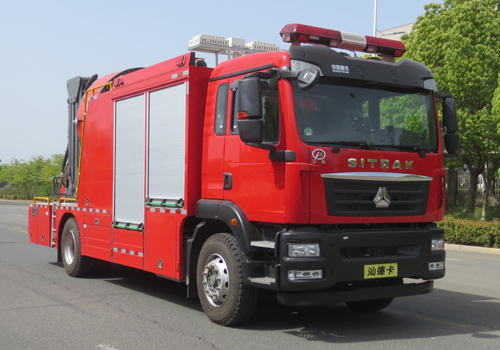 江特牌JDF5160TXFPY68排煙消防車(chē)