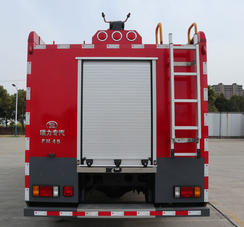 瑞力星牌RLQ5110GXFPM45/Z6泡沫消防車公告圖片