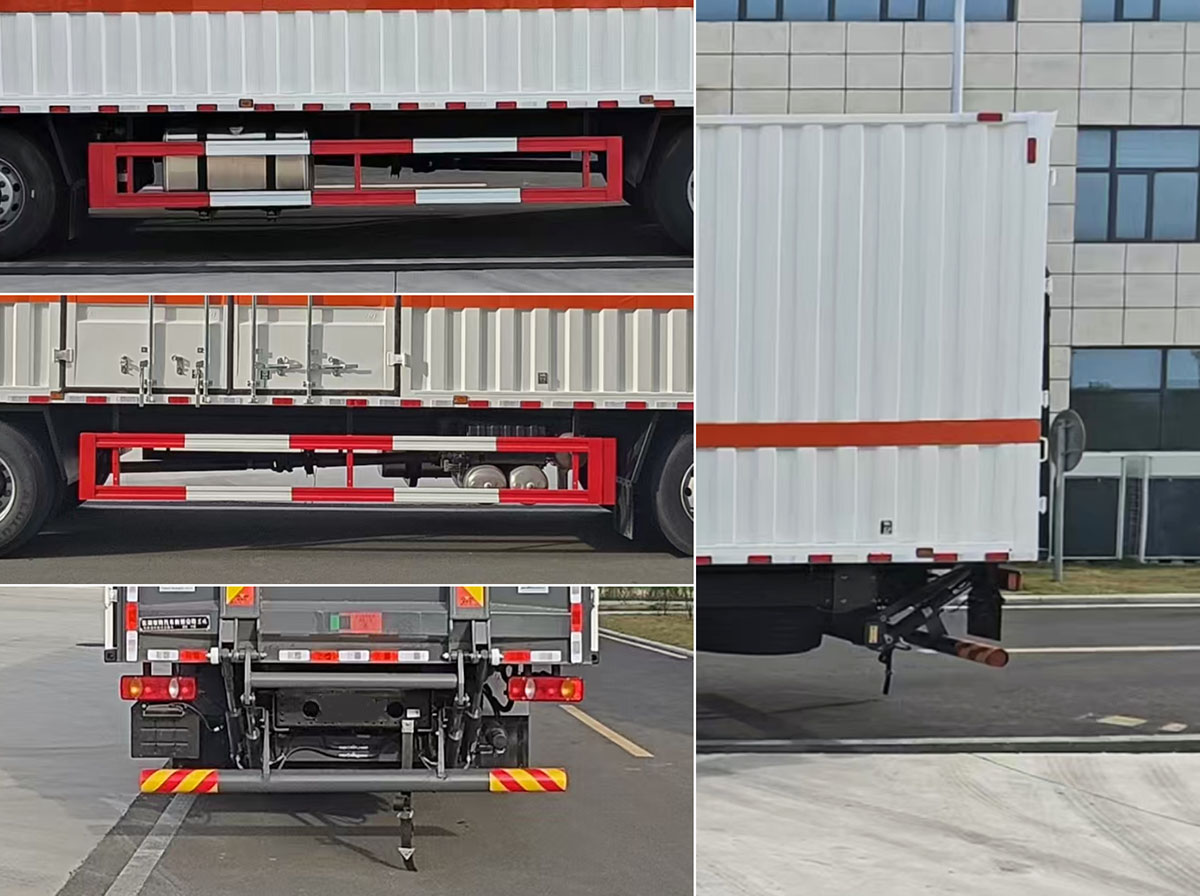 東風(fēng)牌DFC5263XRYDFV6易燃液體廂式運輸車公告圖片