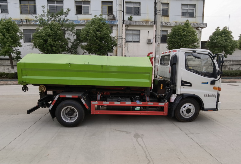 斯太隆牌HZH5042ZXXHFPHEVLH插電式混合動(dòng)力車廂可卸式垃圾車公告圖片