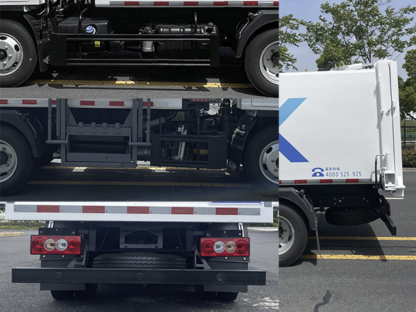 樂潔牌JLL5040ZZZBJE6自裝卸式垃圾車公告圖片