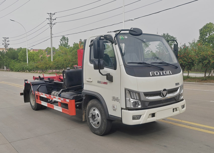 浩天星運牌HTX5044ZXXYL6車廂可卸式垃圾車公告圖片