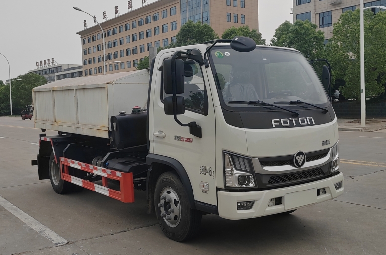 浩天星運牌HTX5044ZXXYL6車廂可卸式垃圾車公告圖片