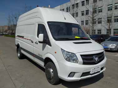 福田牌BJ5048XXY-B3廂式運(yùn)輸車(chē)公告圖片