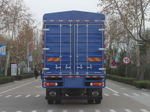 福田牌BJ5254CCYNPFE-01倉(cāng)柵式運(yùn)輸車公告圖片