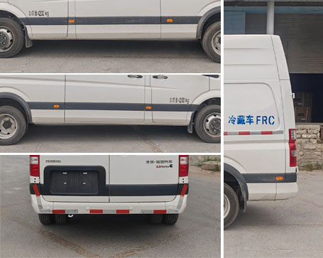 福田牌BJ5048XLC-B3冷藏車公告圖片