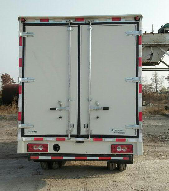 福田牌BJ5044XXY-FK廂式運(yùn)輸車公告圖片