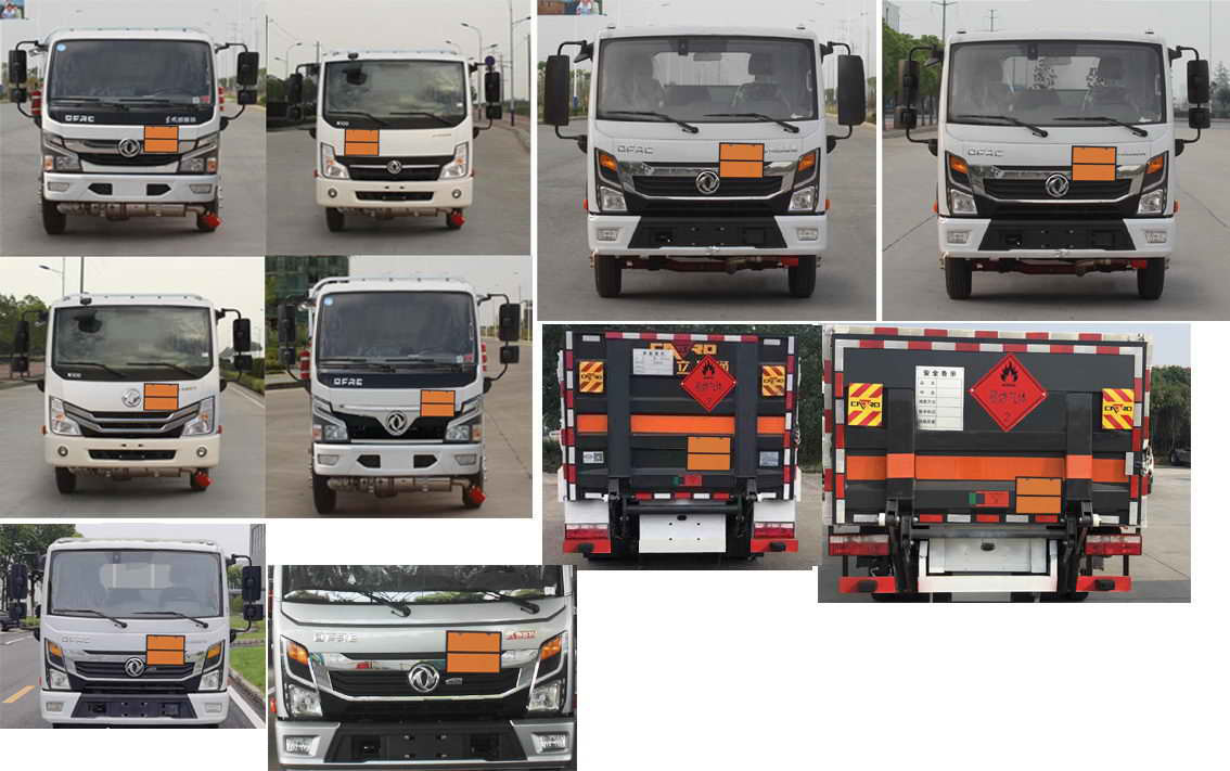 東風牌EQ5075TQP3CDFACWXP氣瓶運輸車公告圖片