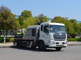 中联牌ZLJ5140THBEF车载式混凝土泵车