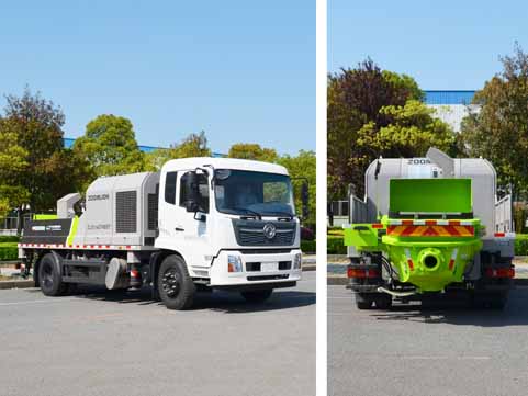 中聯(lián)牌ZLJ5140THBEF車(chē)載式混凝土泵車(chē)公告圖片