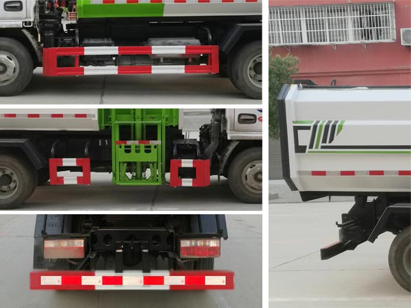 程力威牌CLW5071ZZZD6自裝卸式垃圾車(chē)公告圖片