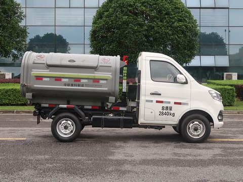 中聯(lián)牌ZBH5031ZXXSCE6車廂可卸式垃圾車公告圖片