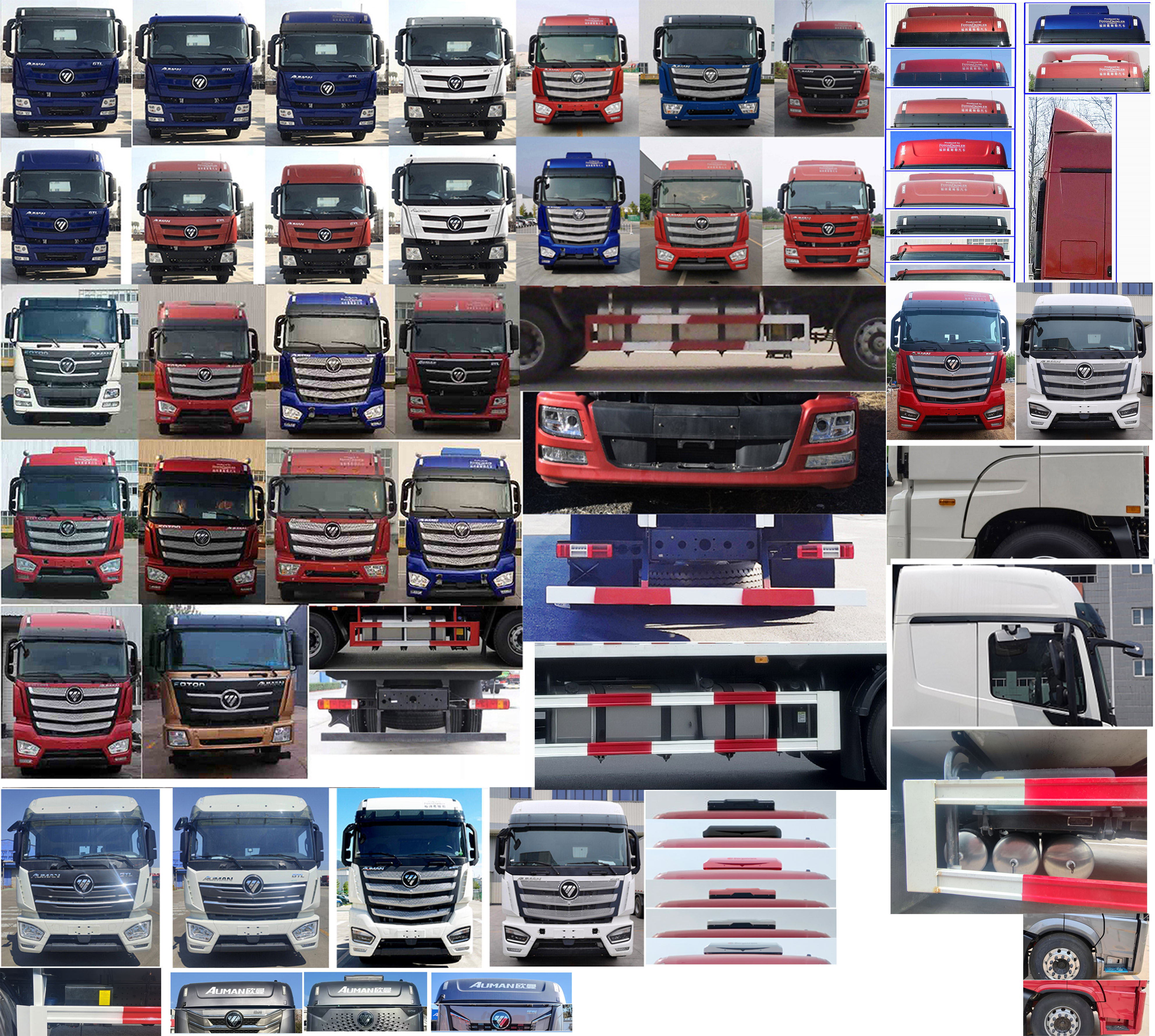 歐曼牌BJ5259CCYY6HPS-02倉(cāng)柵式運(yùn)輸車公告圖片